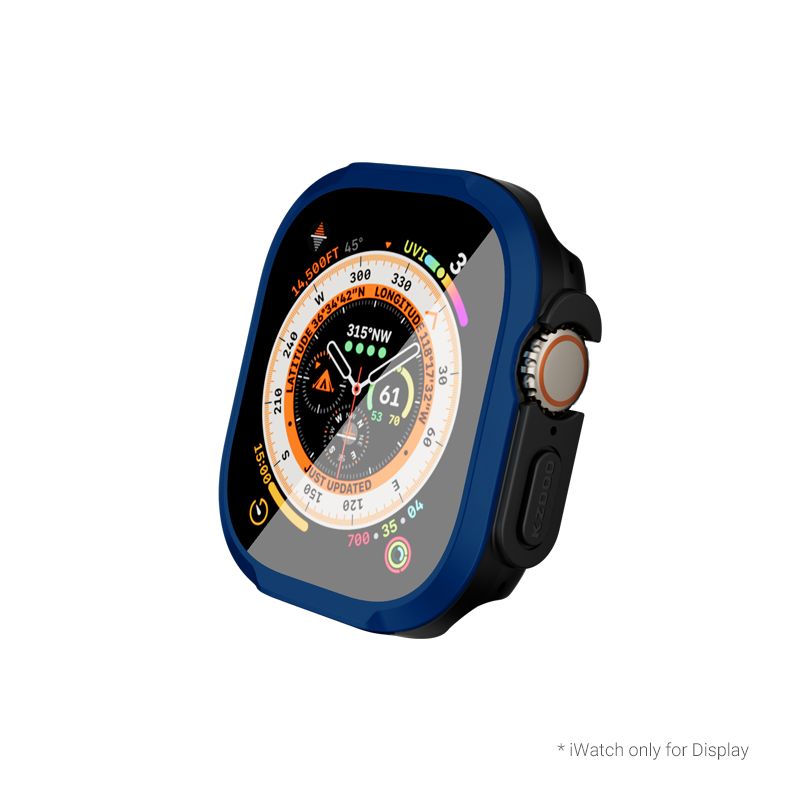 KZDOO Apple Watch (45mm) Armor Case, Silver