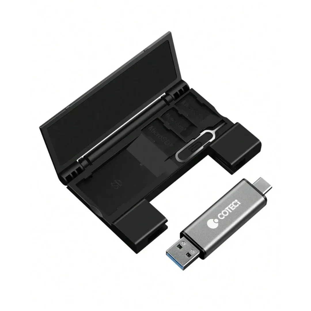 COTECi Multifunctional Card Box, Black