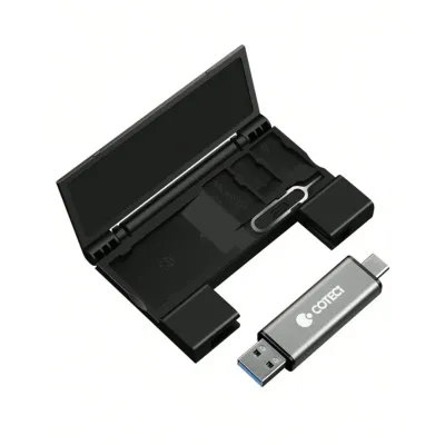 Coteci Multifunctional Card Box, Black