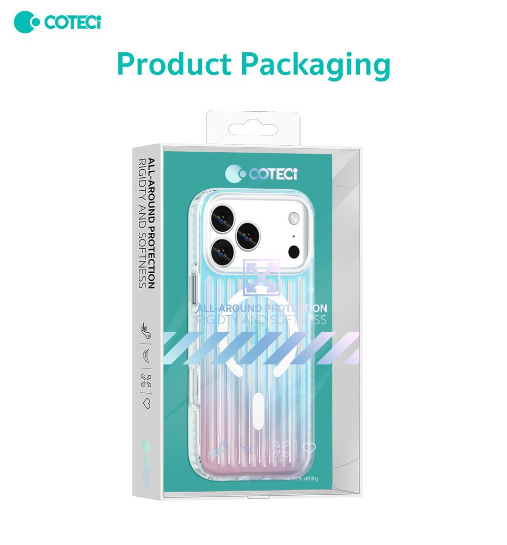 COTECi iPhone 17 Glossy Case, Orange