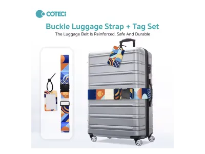 Coteci OT6 Buckle Luggage Strap + Tag Set Coteci OT6 Buckle Luggage Strap + Tag Set