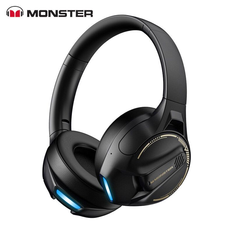 Monster Storm XKH03 Wireless Gaming Headphone, Black