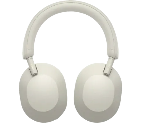 Sony WH-1000XM5 Wireless Noise-Cancelling Headphones, Silver