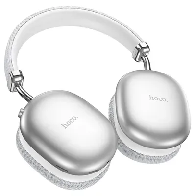 hoco W35 MAX Wireless Headphones, Silver