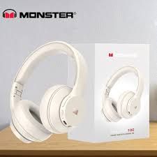 Monster Mission 100 Wireless Over-ear Headphones, White
