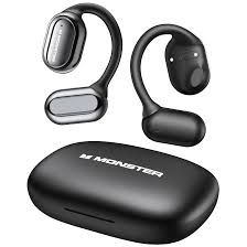 Monster Open Ear AC322 Air Conduction Bluetooth Headphones, Black (NG)