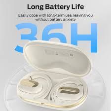 Monster Open Ear AC322 Air Conduction Bluetooth Headphones, White (NG)