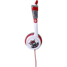 ZAGG iFrogz Audio Little Rockerz Costume Kids Headphones, Red Robot