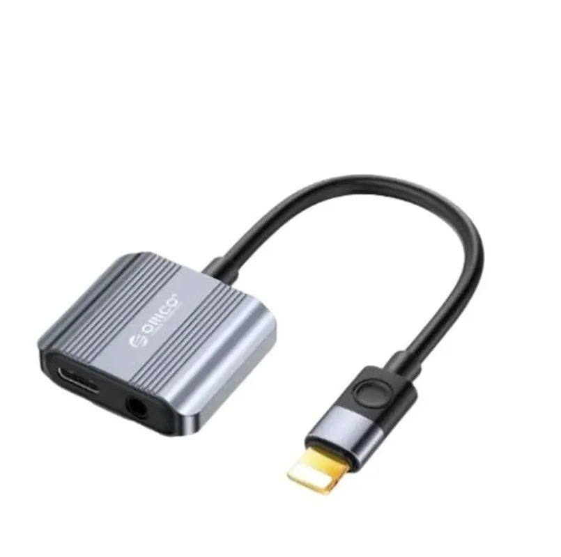 ORICO AXLP LIGHTNING TO 3.5MM HEADPHONE + TYPE-C ADAPTER