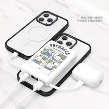 Sanrio 5in1 Magnetic Wireless Power Bank 10000mAh, Pochacco
