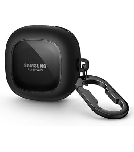 OtterBox Samsung Galaxy Buds Pro/Buds Live Headphone Case, Black Crystal