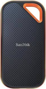 SanDisk Extreme Pro Portable SSD SDSSDE81 2TB USB 3.2 Gen 2x2 Read speed up to 2000MB/s