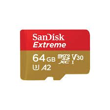 SanDisk Extreme Micro SD Card, 64GB