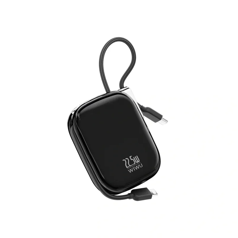 WiWU MH136 Sugar Power Bank 10,000mAh, Black