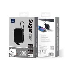 WiWU MH136 Sugar Power Bank 10000mAh, Black