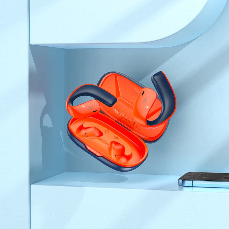 Hoco EQ4 Opened Ears TWS Headset, Blue