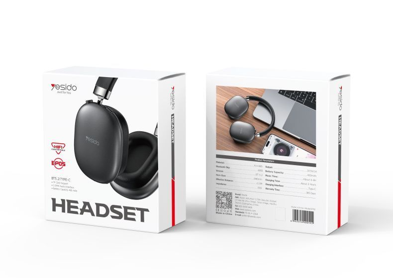 Yesido EP05 Wireless Headset BT5.2 Type-C