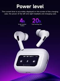 hoco EW72 LCD Color Touchscreen TWS Headset