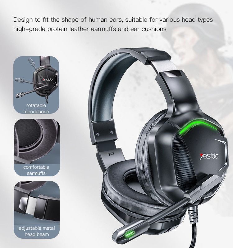 Yesido EK01 Wired Gaming Headset