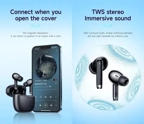 Hoco EQ2 Wireless BT Headset, Black