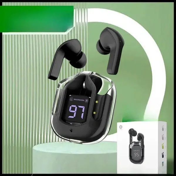 TDG PZX Ultrapods Pro True Wireless BT Headset, BLACK