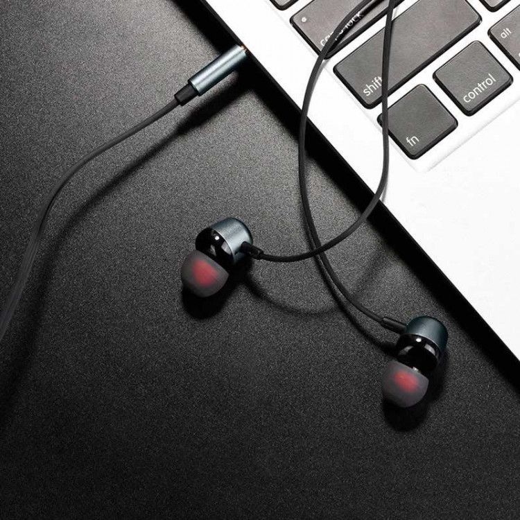 HOCO M31 Universal 3.5mm Earphone, Black