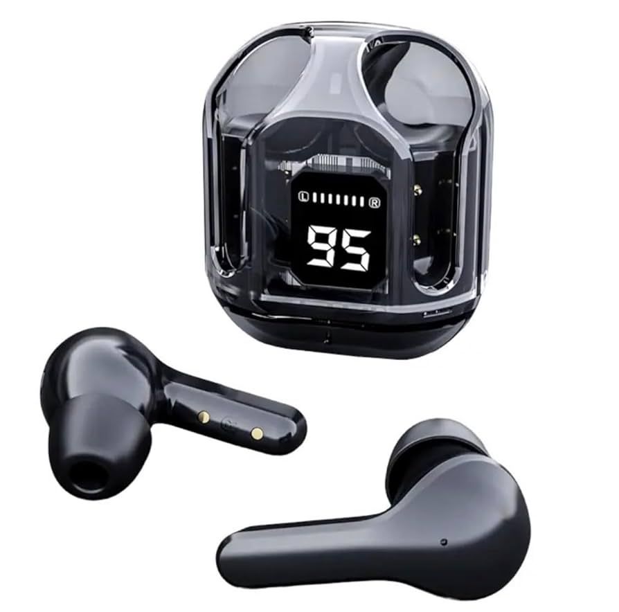 TDG PZX Ultrapods Max True Wireless BT Headset, Black