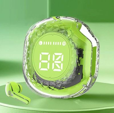 TDG PZX Ultrapods Pro True Wireless BT Headset, GREEN