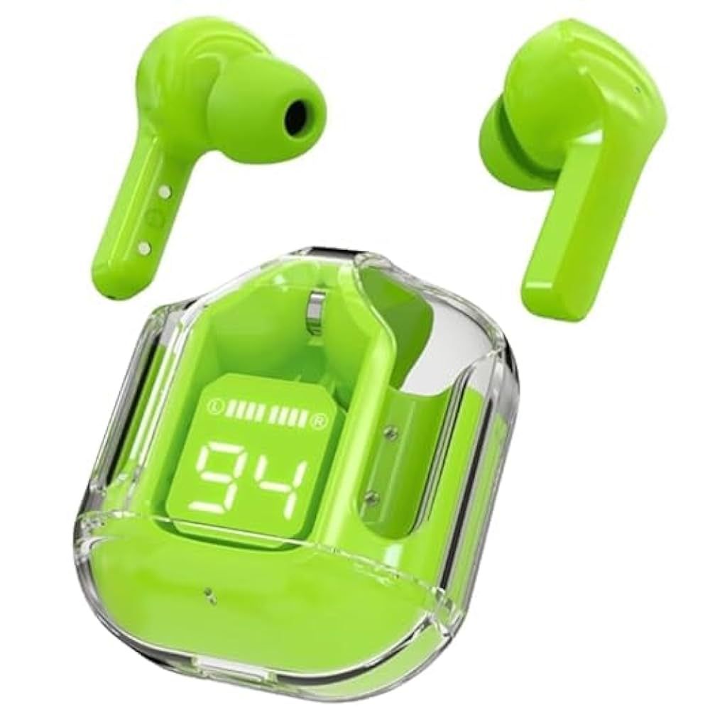 TDG PZX Ultrapods Max True Wireless BT Headset, Green