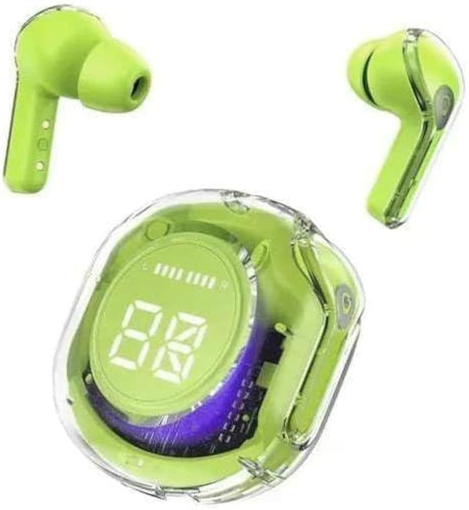 TDG PZX Ultrapods Pro True Wireless BT Headset, GREEN
