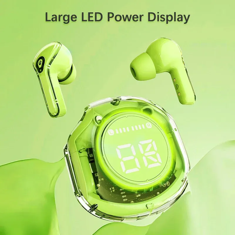 TDG PZX Ultrapods Pro True Wireless BT Headset, GREEN