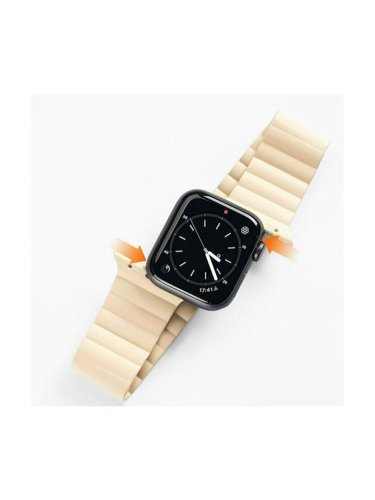 Dux Ducis Strap (Chain Version) for Apple Watch Ultra 49MM Beige