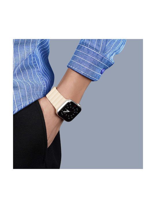 Dux Ducis Strap (Chain Version) for Apple Watch Ultra 49MM Beige