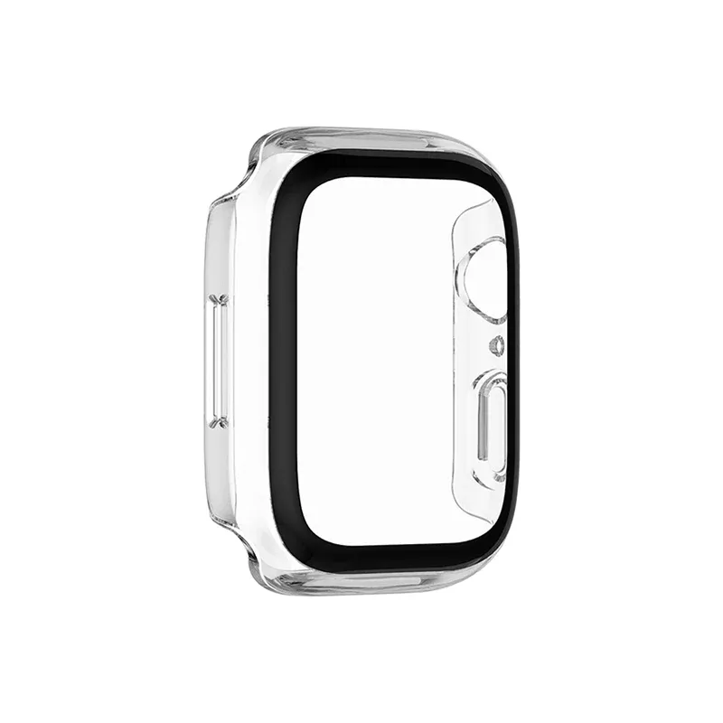 SwitchEasy Apple Watch 42mm Hybrid WP 9H Glass Waterproof Case, Transparent