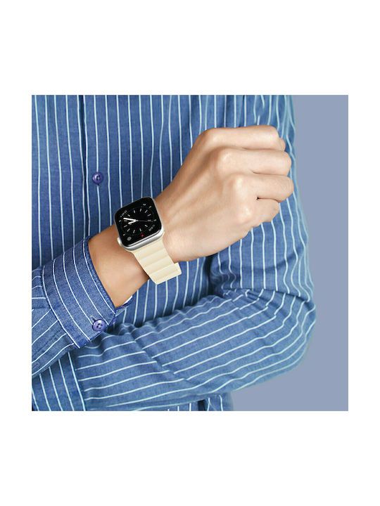 Dux Ducis Strap (Chain Version) for Apple Watch Ultra 49MM Beige