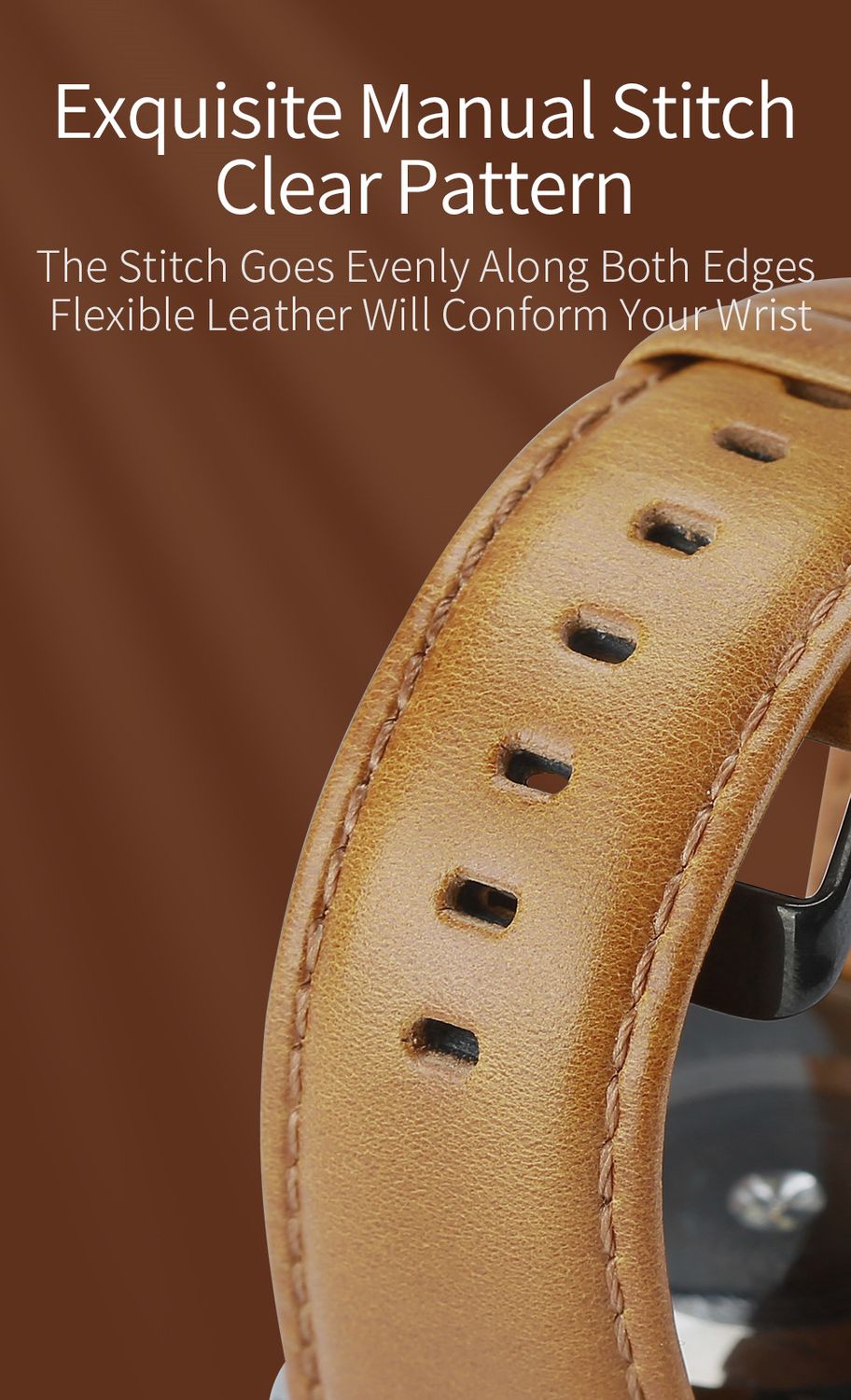 Dux Ducis Strap (Business Version) for Apple Watch 38MM/40MM/41MM Brown