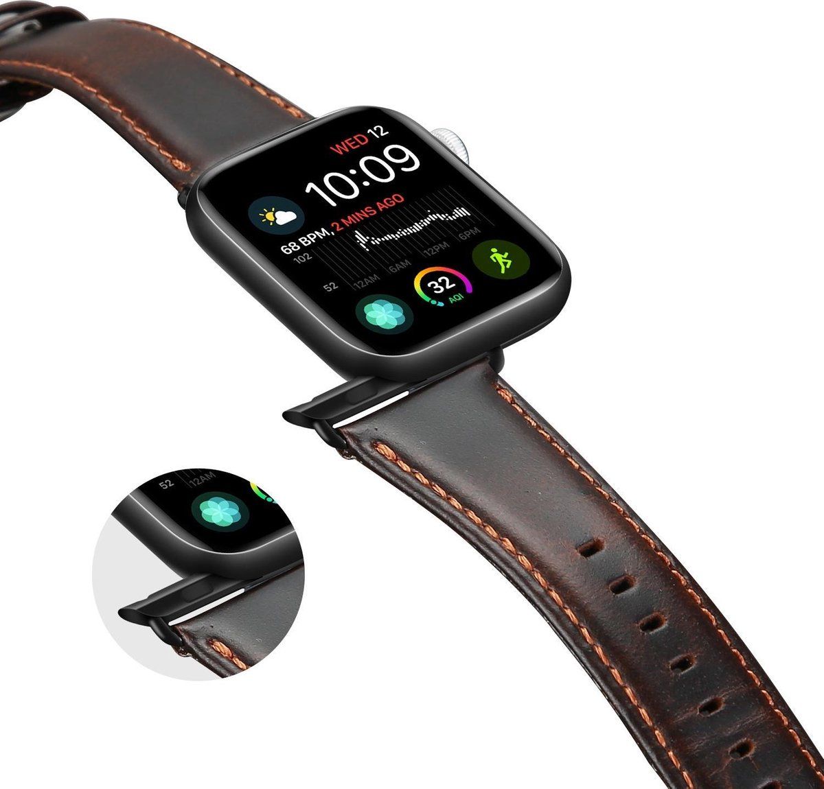 Dux Ducis Strap (Business Version) for Apple Watch 38MM/40MM/41MM Coffee