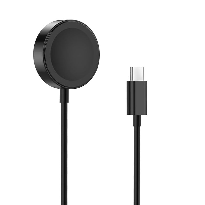 VIDVIE Magnetic Type-C Apple Watch Charger, Black