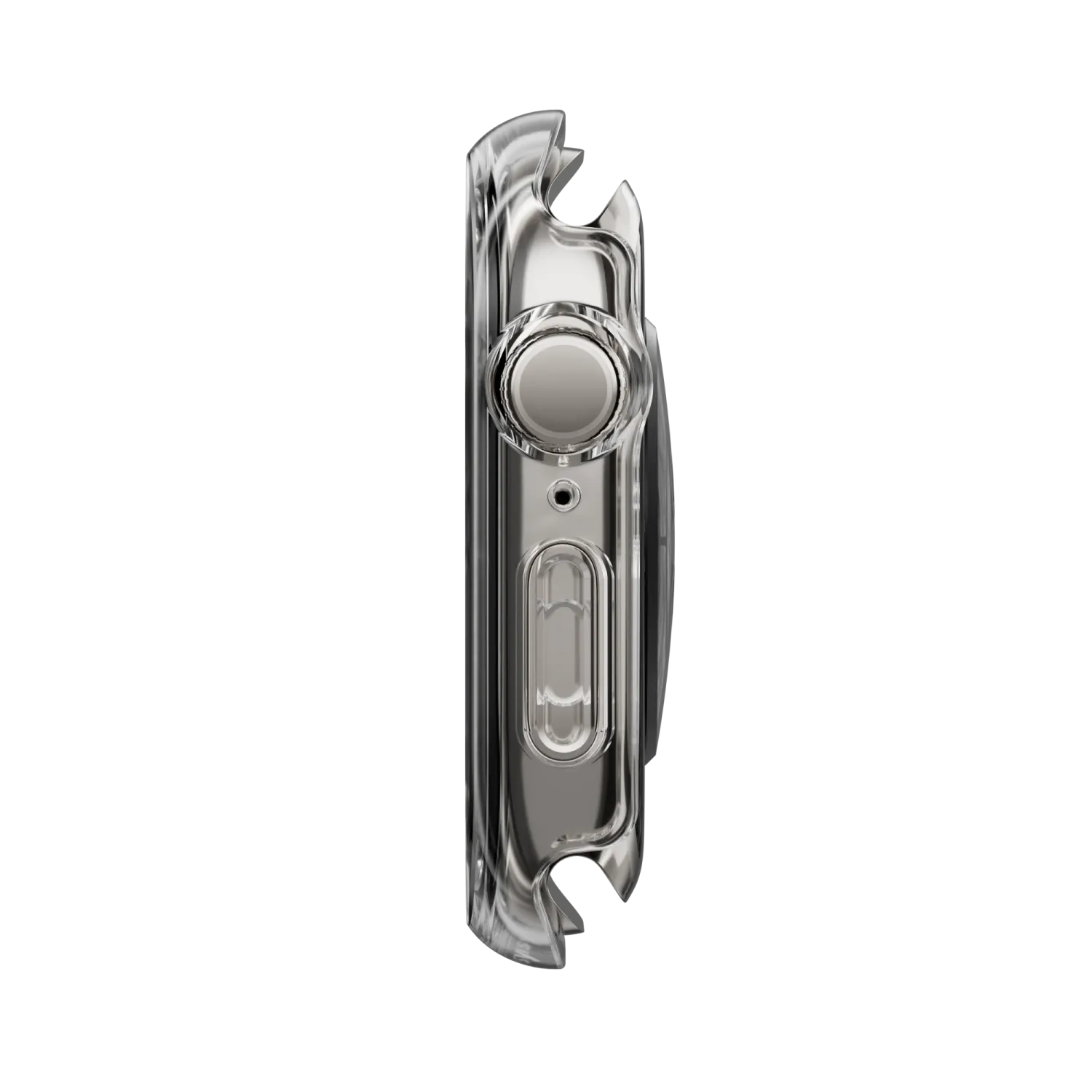 SwitchEasy Apple Watch 42mm Hybrid WP 9H Glass Waterproof Case, Transparent
