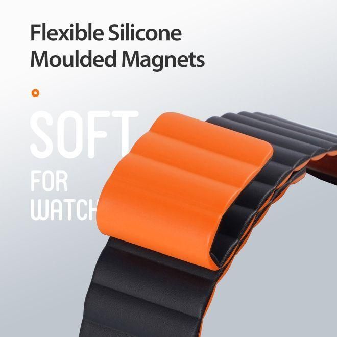 Dux Ducis Apple Watch Strap (LD Series) 38/40/41MM Black Orange