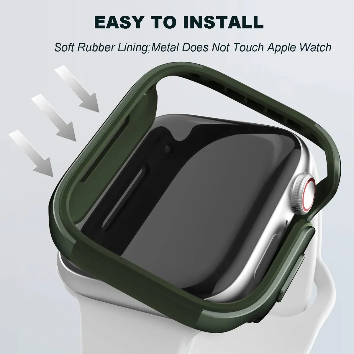 X-doria Apple Watch 41mm Raptic Edge 7, Green