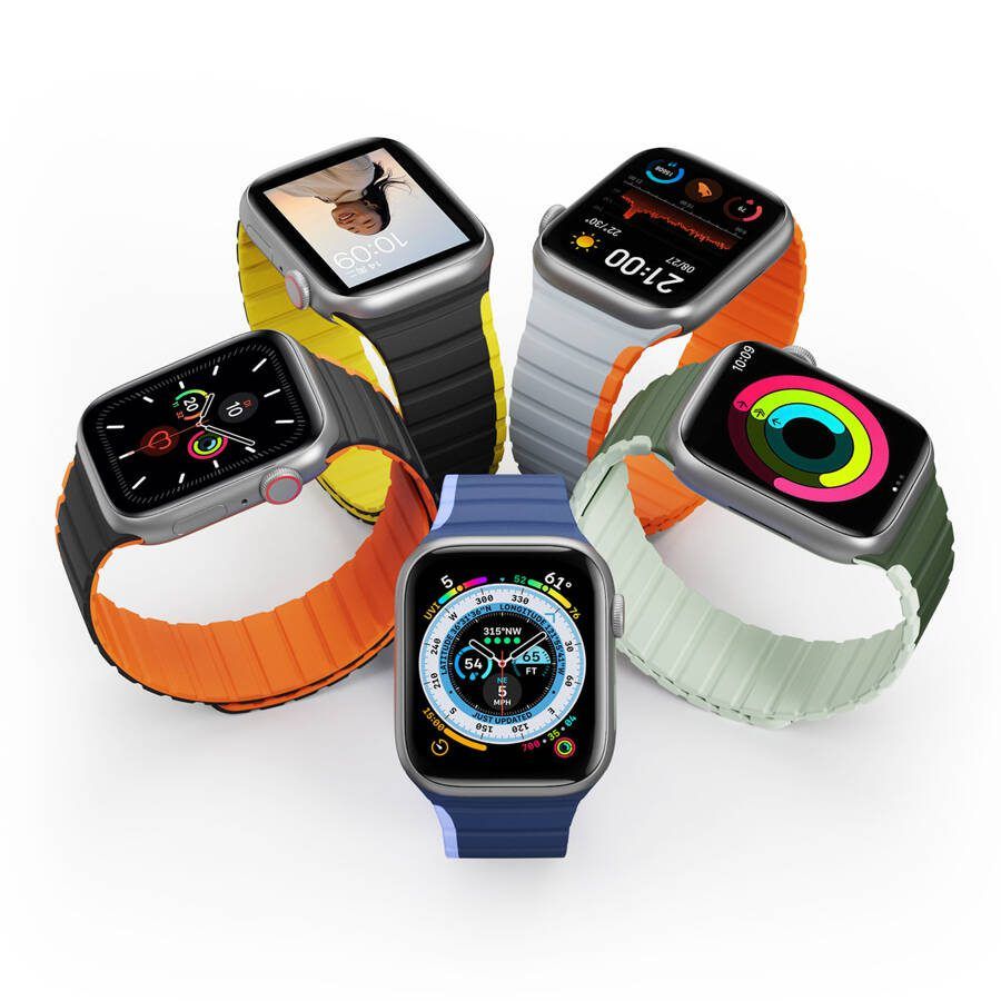 Dux Ducis Apple Watch Strap (LD Series) 42/44/45/49MM Blue