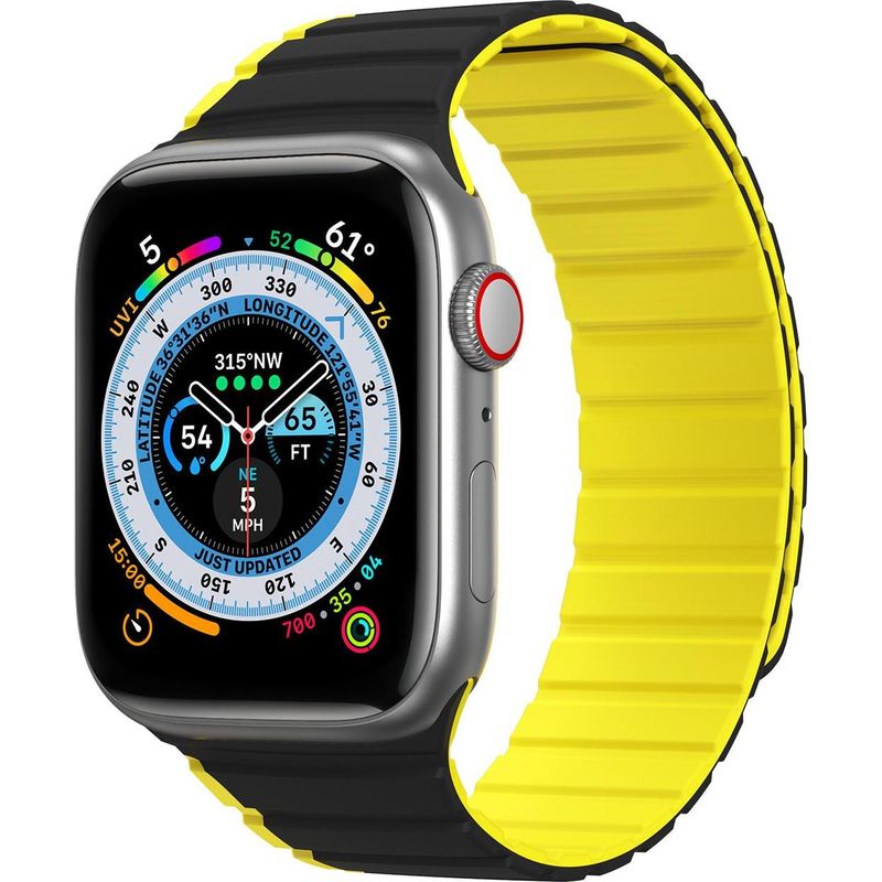 Dux Ducis Apple Watch Strap (LD Series) 38/40/41MM Black Yellow