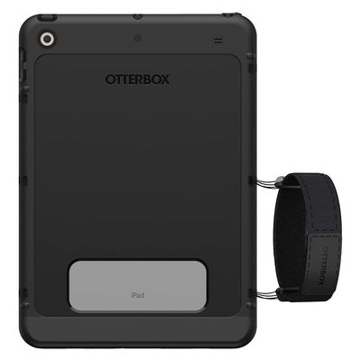 OtterBox iPad 7/8/9 10.2&quot; ResQ Case with Hand &amp; Shoulder Strap, Black Cement (Pr