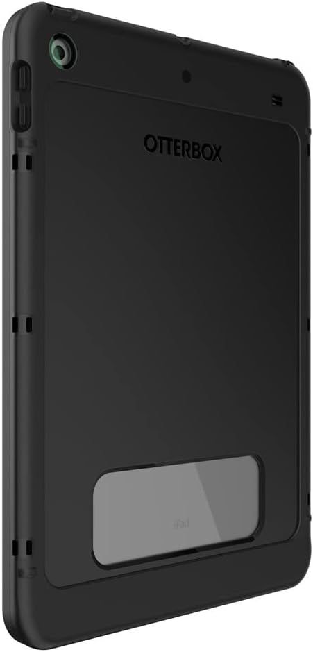 OtterBox iPad 7/8/9 10.2&quot; ResQ Case with Hand &amp; Shoulder Strap, Black Cement (Pr