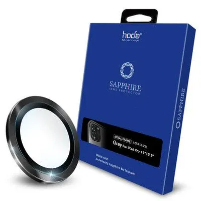 Hoda iPad Pro 11"/12.9" (2020) Sapphire Lens Protector, Gray (Lens Protector)