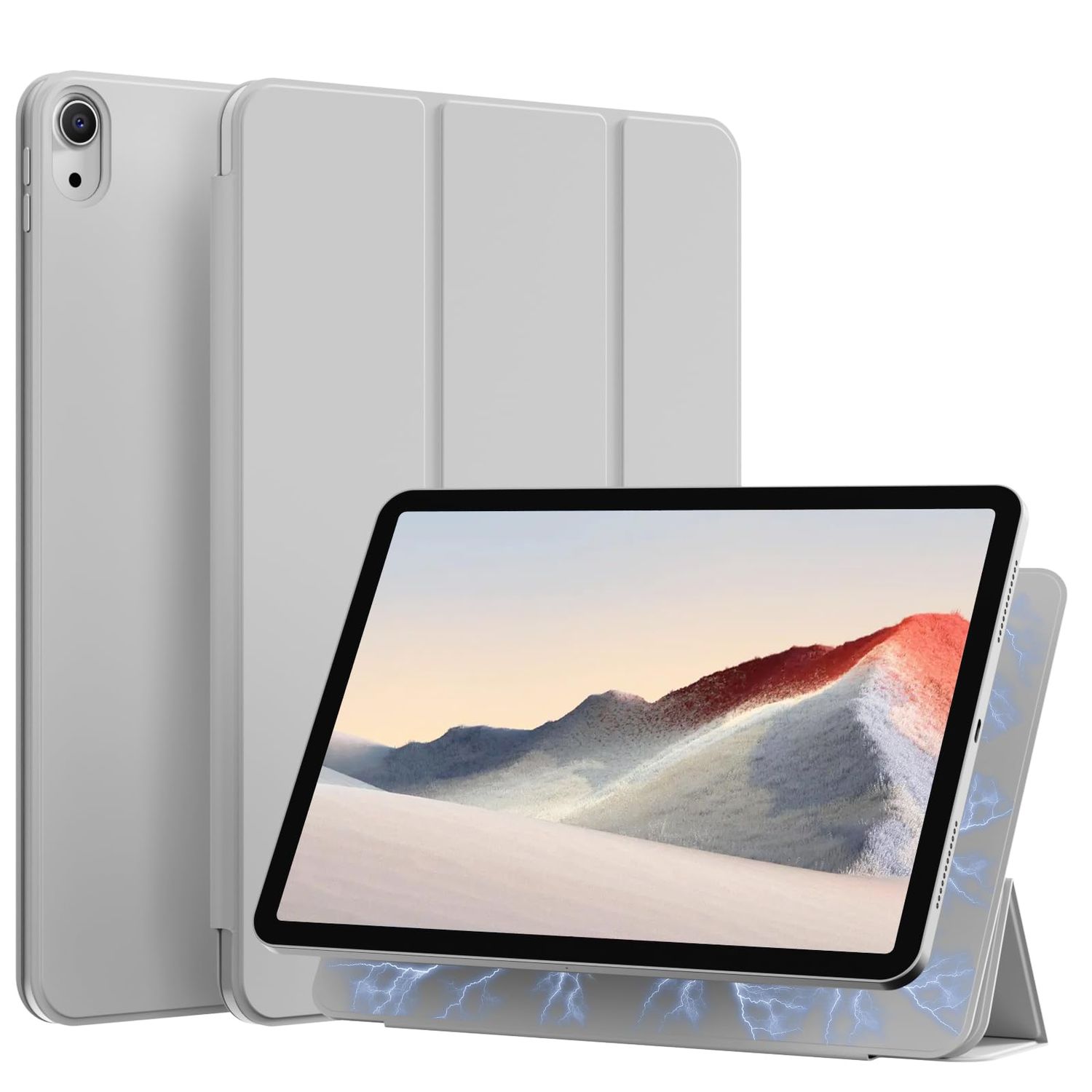 TDG BYX iPad 10.9/11 (2022-A14/2025-A16) Magnet Case, Grey