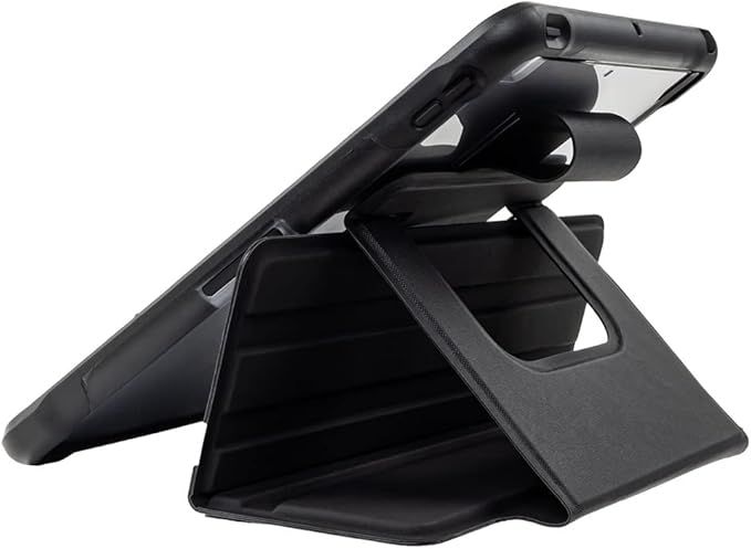 OtterBox iPad 7/8/9 10.2&quot; Unlimited with Screen, Black Crystal (Clear/Black)