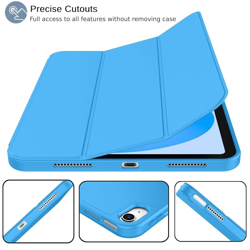 300242-TDG TRIO iPad 10.9/11 (2022-A14/2025-A16) Case, Blue