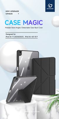 Dux Ducis iPad Air 4/5 10.9 Magi Case, Black Dux Ducis iPad Air 4/5 10.9 Magi Case, Black